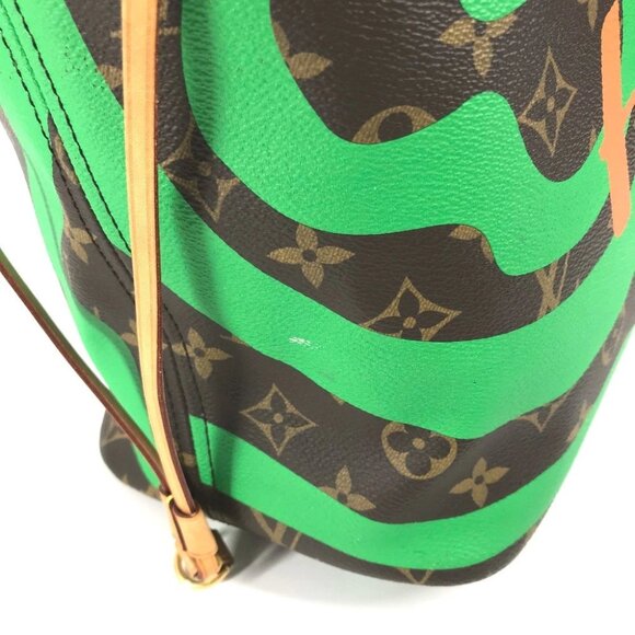 LOUIS VUITTON Monogram Hawaii Exclusive Neverfull MM Tote Bag, shoulder bag - Picture 14 of 16